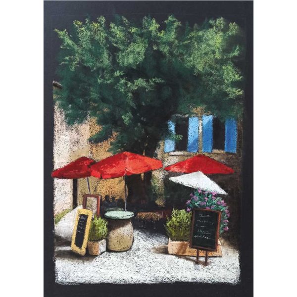 Terraza en Oppède. Francia