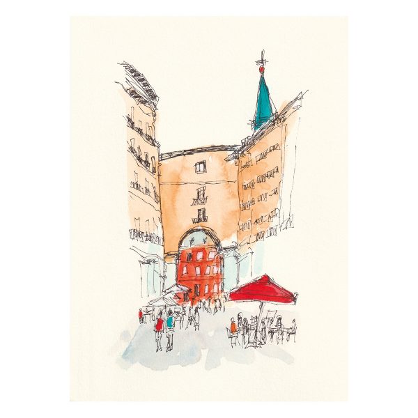Arco de Toledo, plaza Mayor, Madrid